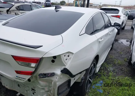 2022 Honda Accord Hybrid Sport from USA, damaged, VIN 1HGCV3F27NA014182